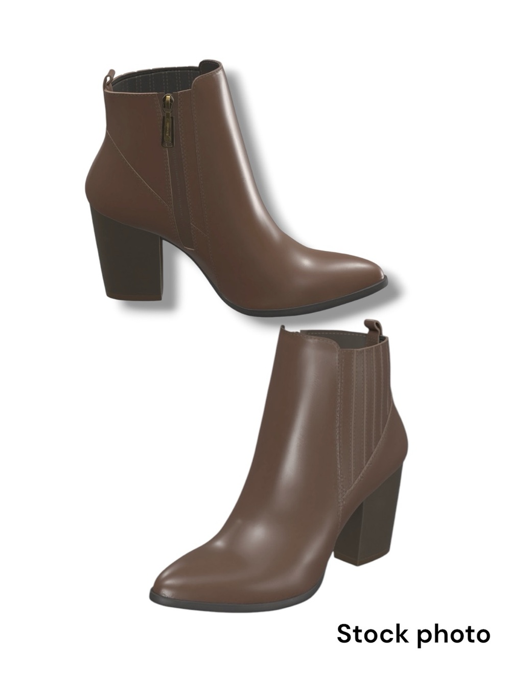 Blondo Stacked Heel Reese Waterproof Ankle Boots size 8